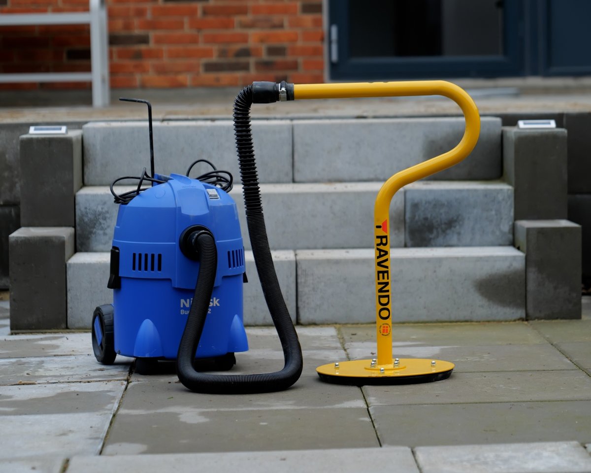 Ravendo Mini fliseløfter m. vakuum, 50 kg