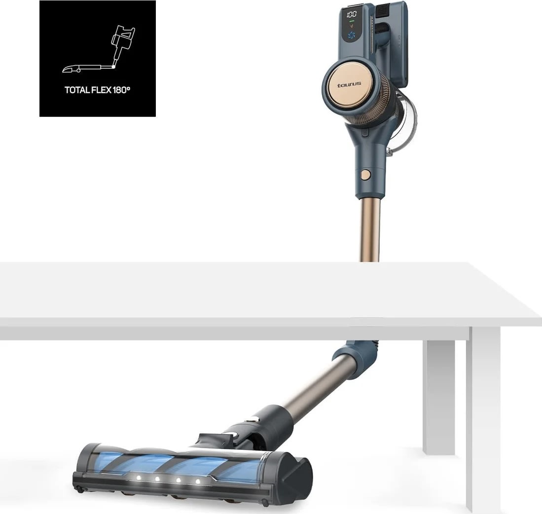 TAURUS Støvsuger, håndholdt, m. tilbehør