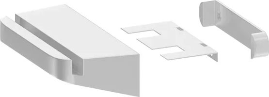 MEACO Vægbeslag til DD8L Pro-Affugter - Hvid