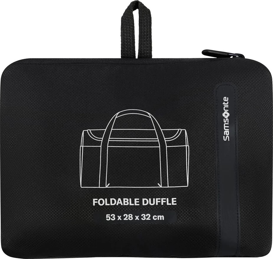 SAMSONITE Duffelbag, foldbar, Medium, sort