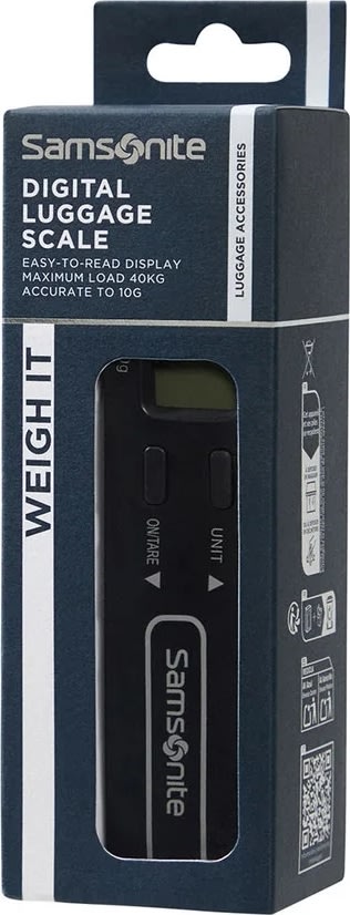 SAMSONITE Bagagevægt, sort - TA Revolution Digital
