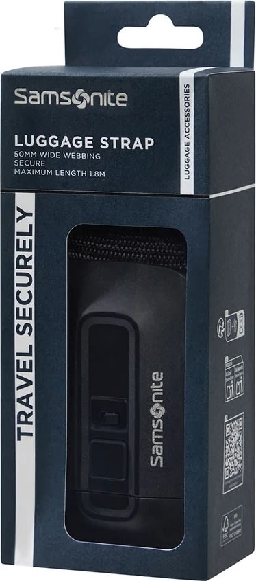 SAMSONITE Bagagerem, sort, 50 mm - TA Revolution