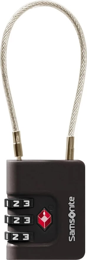 SAMSONITE Kabellås. Sort - TA Revolution