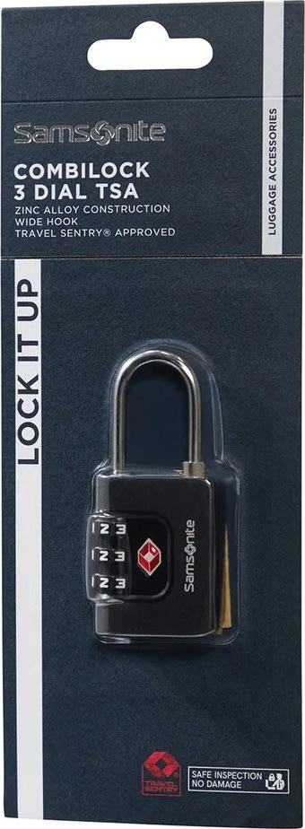 SAMSONITE Kombinationslås, Sort -  TA Revolution