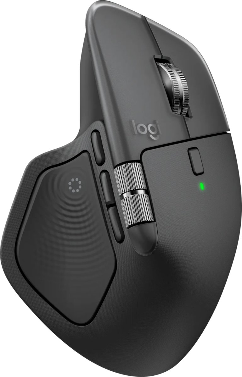 Logitech MX Master 4 Performance trådløs mus, grå