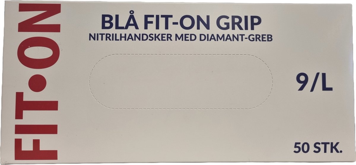 Nitrilhandsker | Kraftige | L | 50 stk