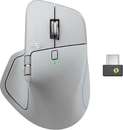 Logitech MX Master 4 Performance trådløs mus, hvid