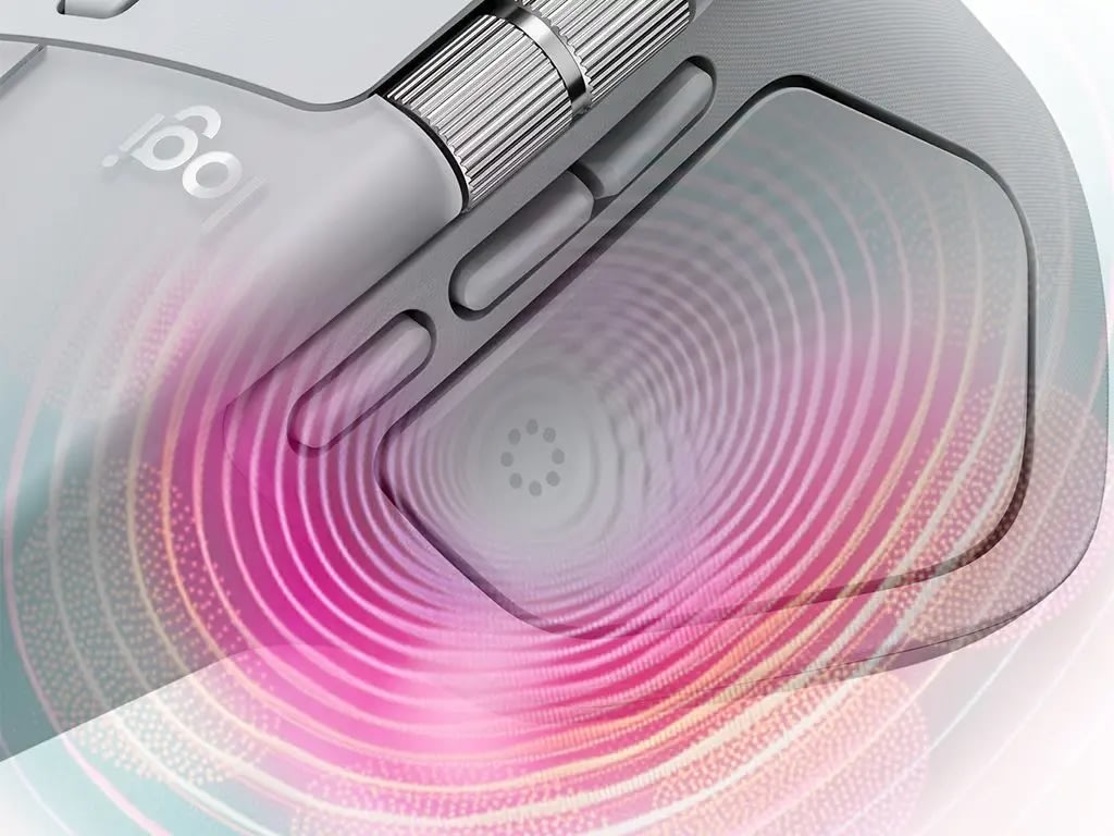 Logitech MX Master 4 Performance trådløs mus, hvid