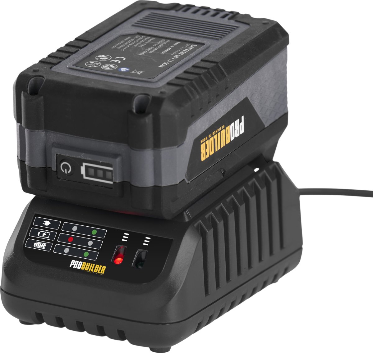 Probuilder Oplader+Batteri 4.0Ah 18V
