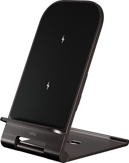 Allity Trådløs oplader, 15W, Graphit - AWC-100