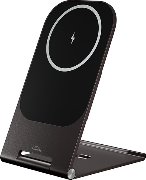 Allity Trådløs oplader, 15WMS, Graphit - AWC-200