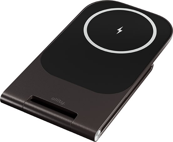 Allity Trådløs oplader, 15WMS, Graphit - AWC-200