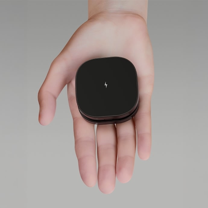 Allity Trådløs oplader, 25 WMS, Graphit - AWC-220