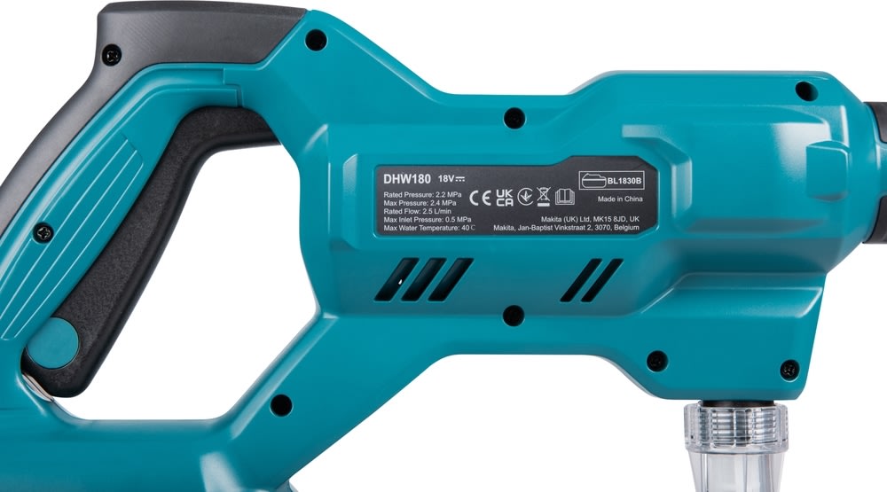 Makita Trykrenser LXT 18V, 24bar ex. Batt. DHW180Z