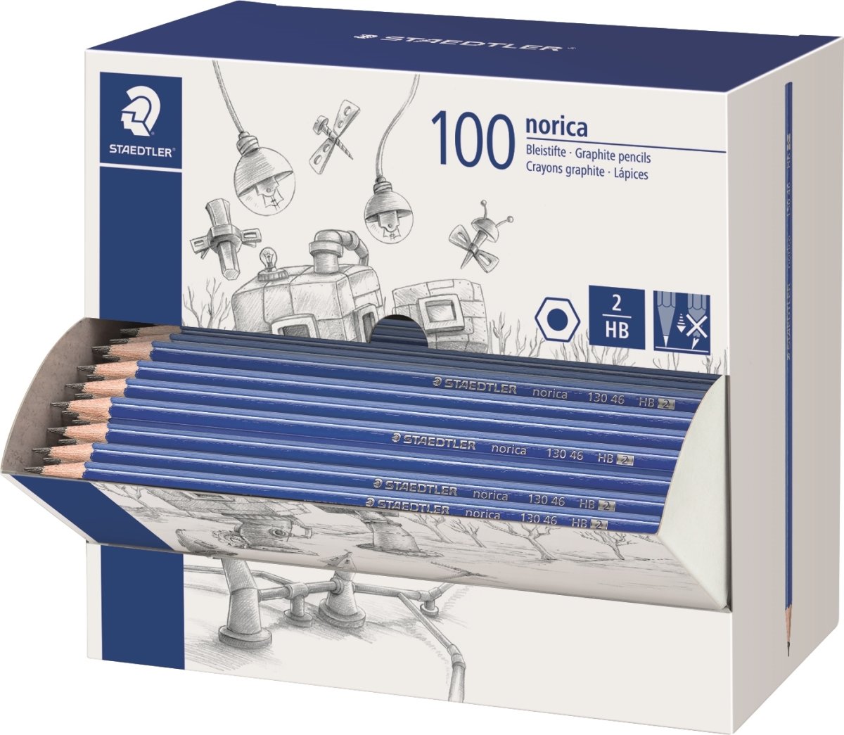 Staedtler 130 Norica Blyant | HB | 100 stk.