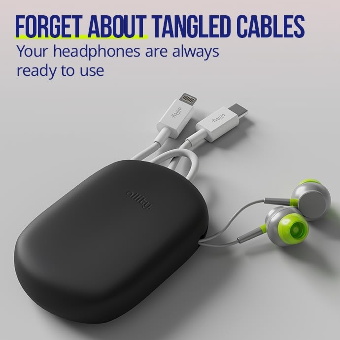 Allity Etui til In-Ears, sort - ASA-200