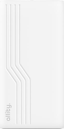 Allity Oplader, 1x USB-C, 1x USB-A, 65W - Hvid