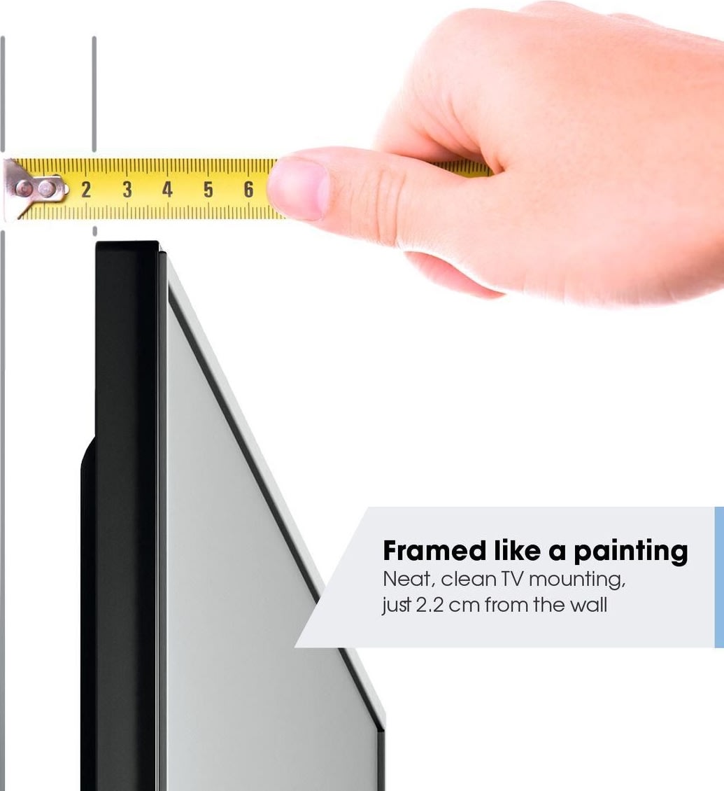 Vogel's TV-vægbeslag, sort - TVM 3295