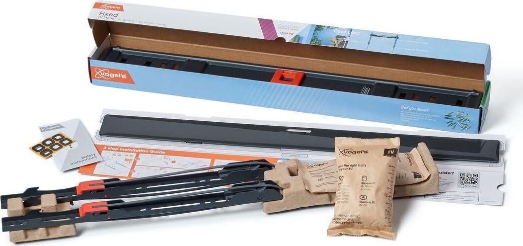 Vogel's TV-vægbeslag, sort - TVM 3605