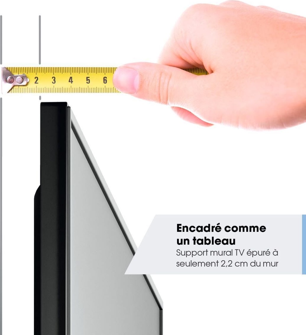 Vogel's TV-vægbeslag, sort - TVM 3605