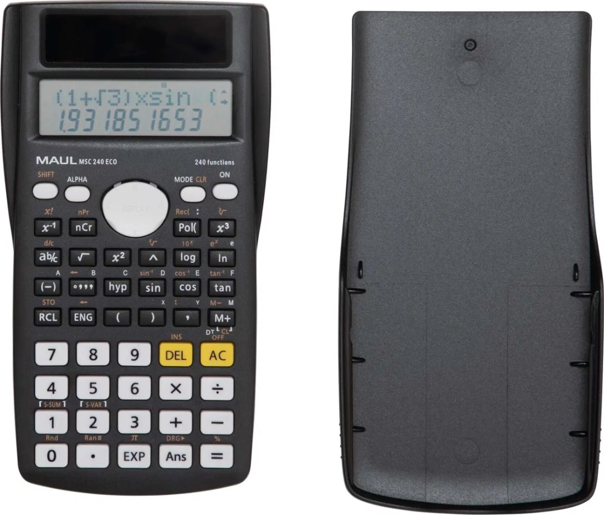 Maul Lommeregner - MSC 240 ECO