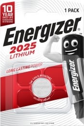 Energizer Lithium CR2025 knapcelle batteri, 1 stk.