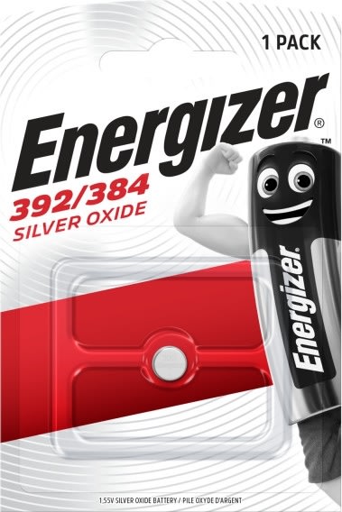 Energizer Silver Oxide 392 knapcelle batteri, 1stk