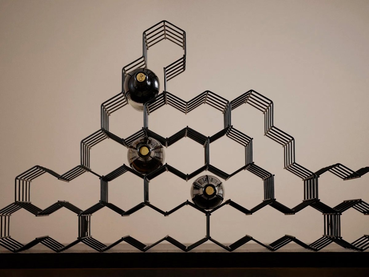 Zone Rocks Vinreol Modul, 2 pladser, sort