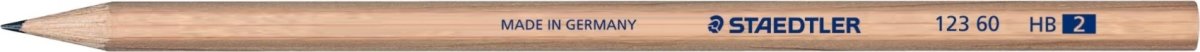 Staedtler 123 Natur Blyant | HB | 100 stk.
