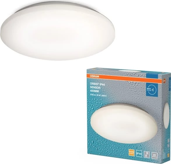 Osram LED-væglampe, hvid, 25W - Orbis IP44