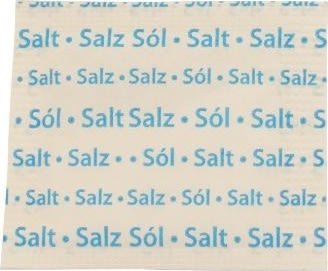 Portionssalt 0,7g, 2000 saltbreve per karton