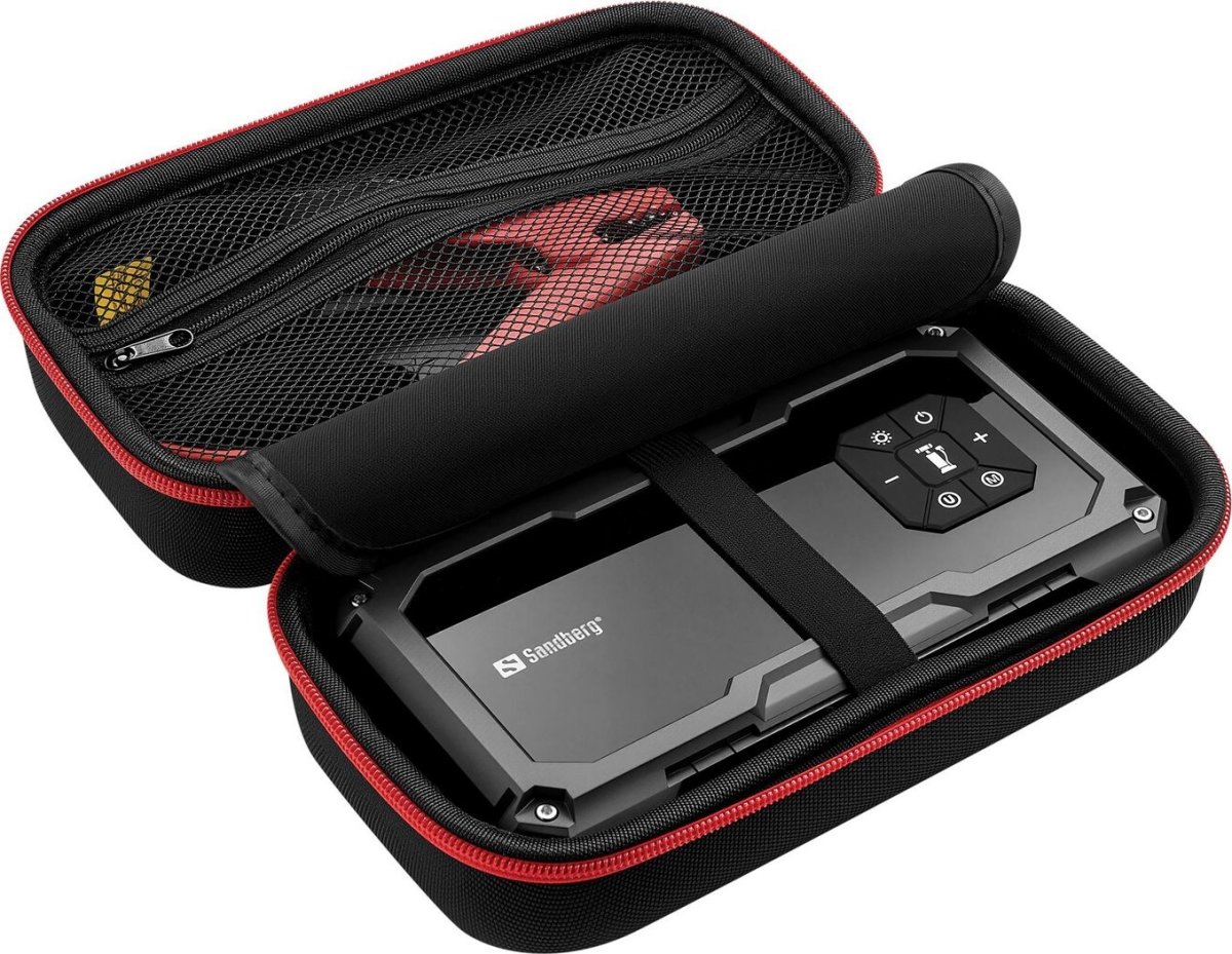 Sandberg Batteristarter til bil - TirePump 10000