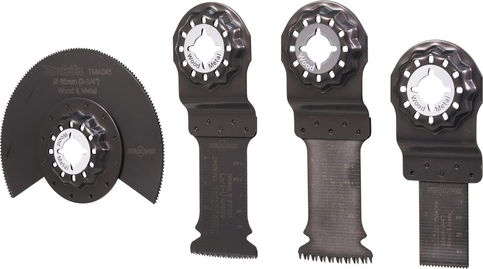 Makita Dyksavsæt Starlock, 4 stk.