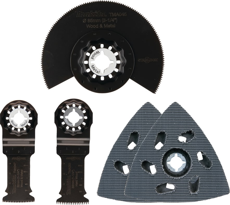 Makita Tømrersæt Starlock, 5 stk.