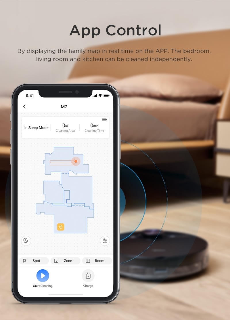 MIDEA M7 PRO ROBOTIC VACUUM CLEANER
