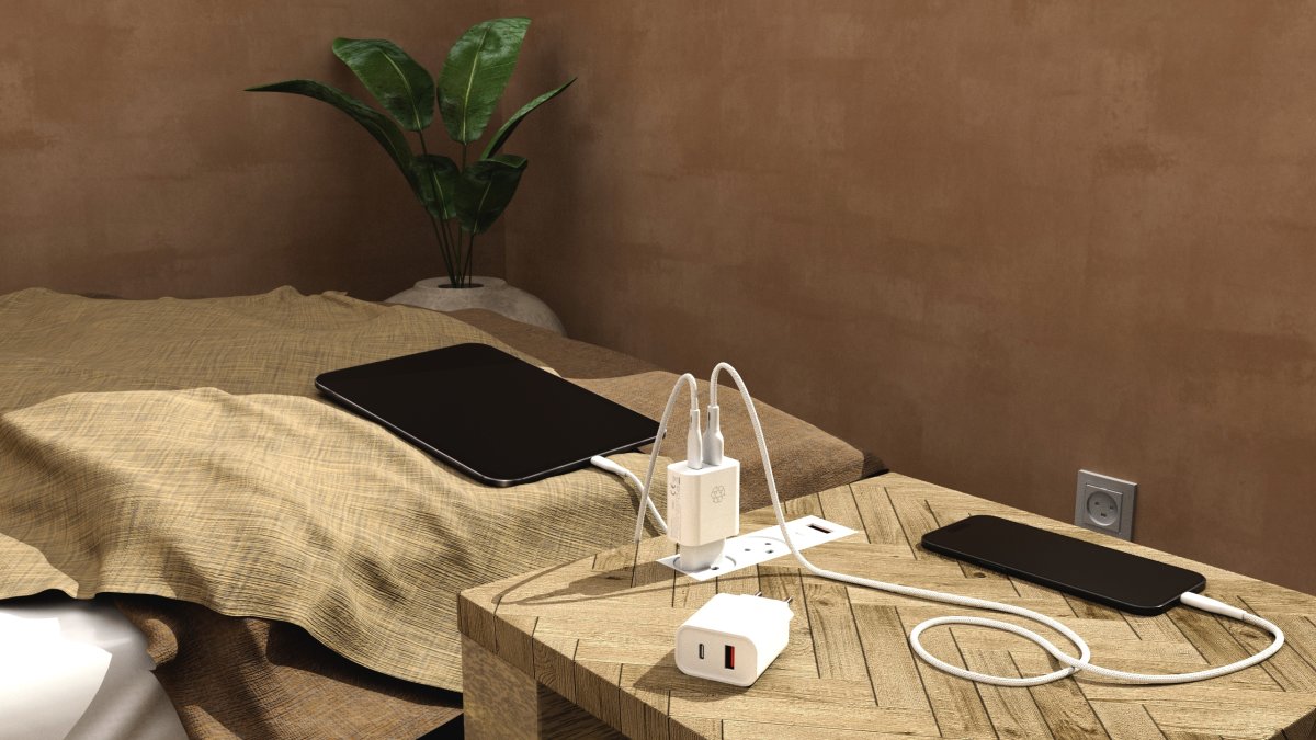 UPSTRÖM Ëssentials USB-C til USB-A kabel, 1,2m, 60