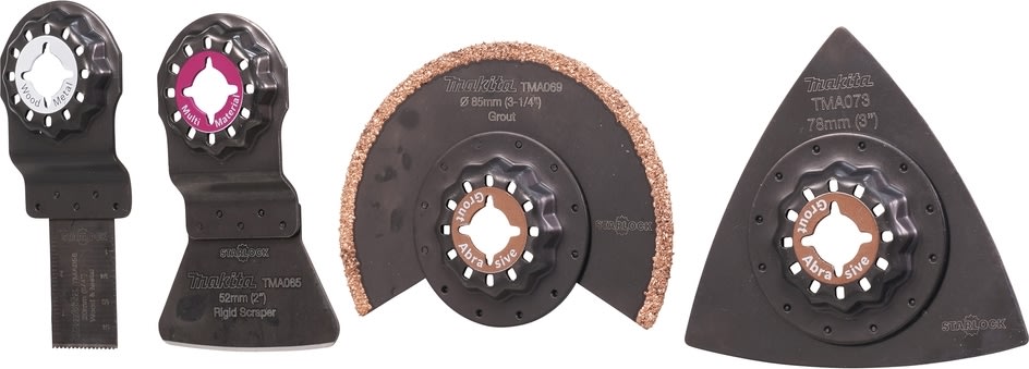 Makita Flisesæt Starlock, 4 stk.