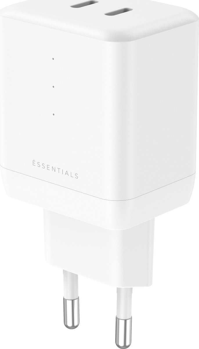 UPSTRÖM Ëssentials 35W GaN USB-C Oplader, hvid