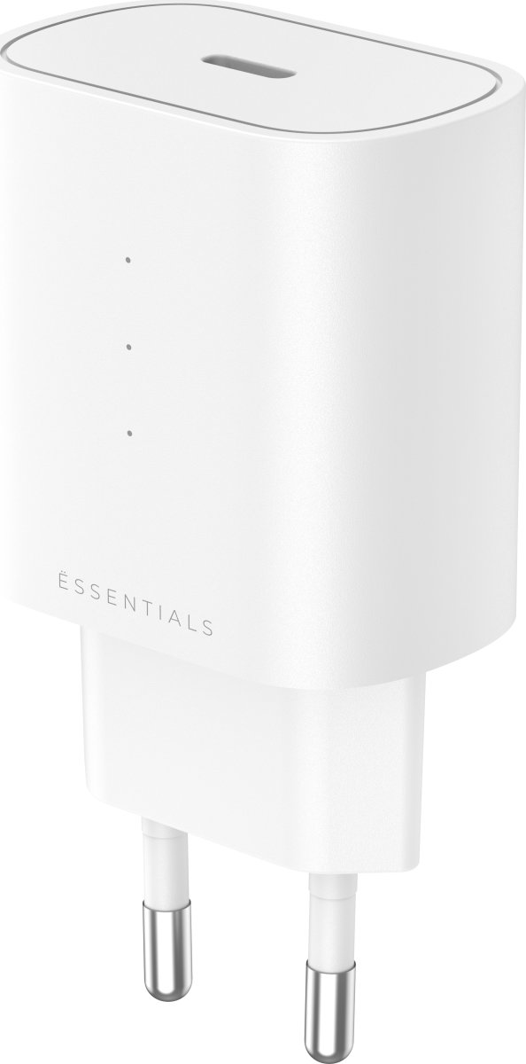UPSTRÖM Ëssentials 25W USB-C Oplader, hvid