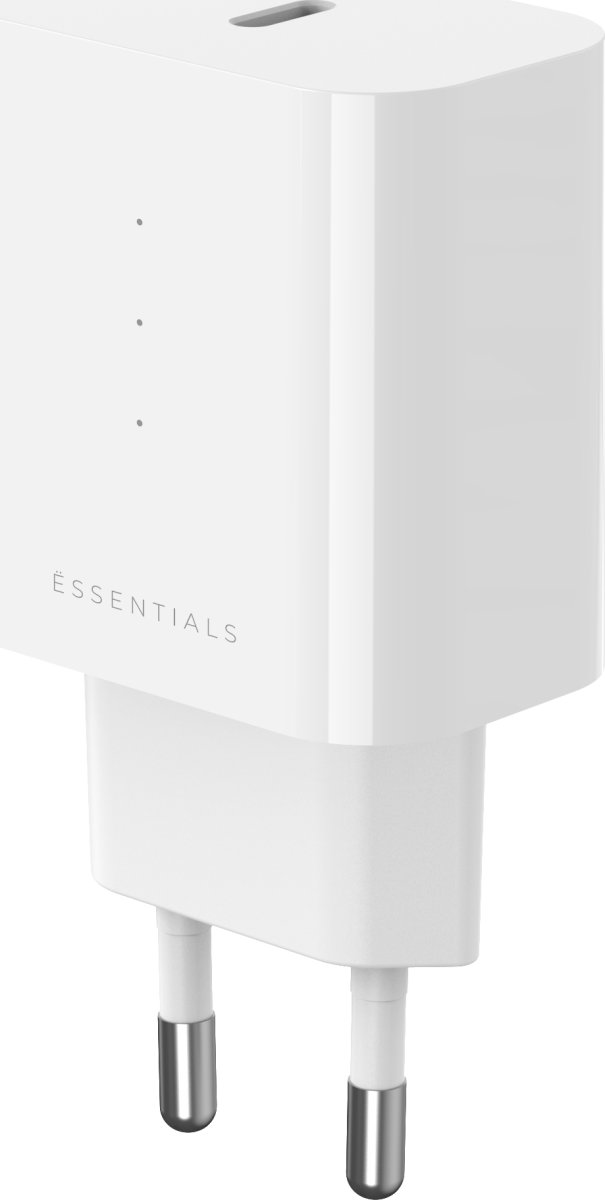 UPSTRÖM Ëssentials 40W USB-C Oplader, hvid