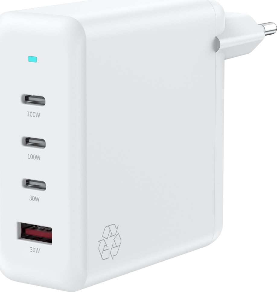 UPSTRÖM Ëssentials 100W GaN, USB-A & USB-C Oplader