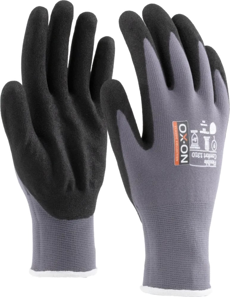 OX-ON Arbejdshandske Flexible Comfort 1310, Str 6
