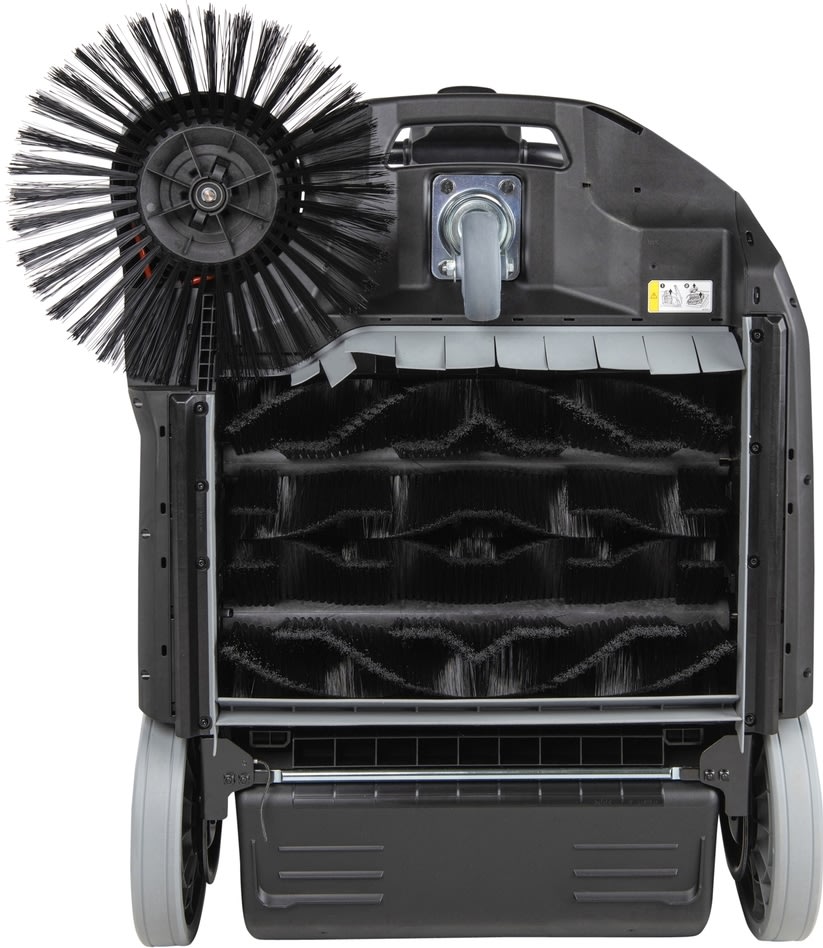 Makita Fejemaskine med sug XGT 40V, 47L, ex. Batt.