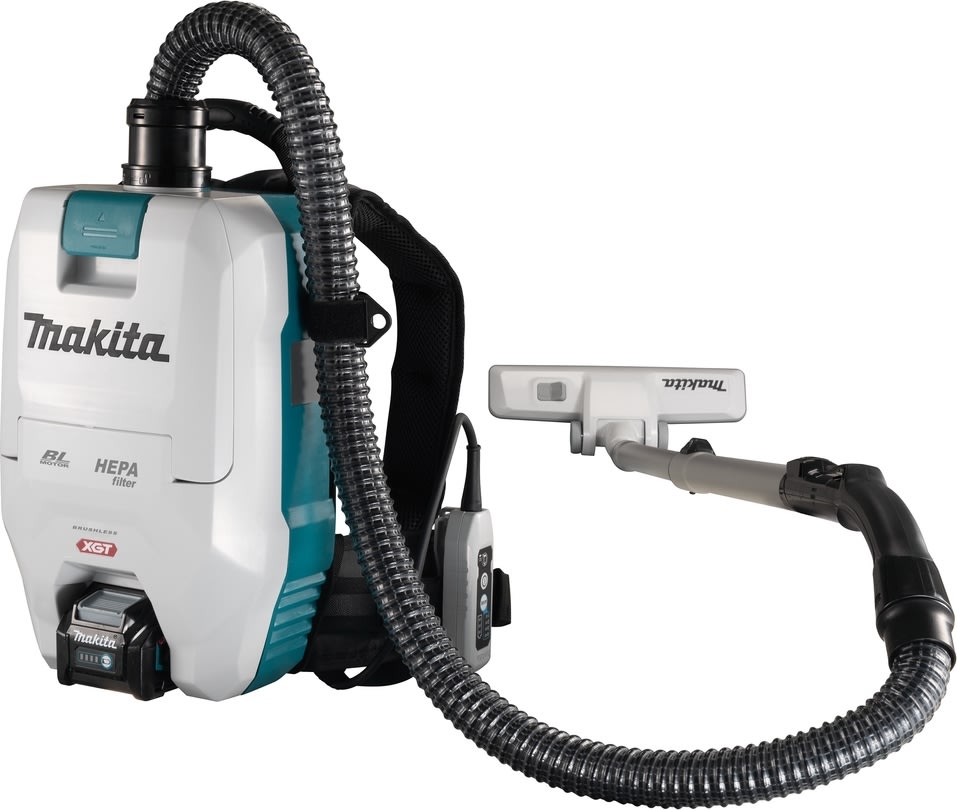 Makita Rygstøvsuger XGT 40V, 2L HEPA, VC008GZ