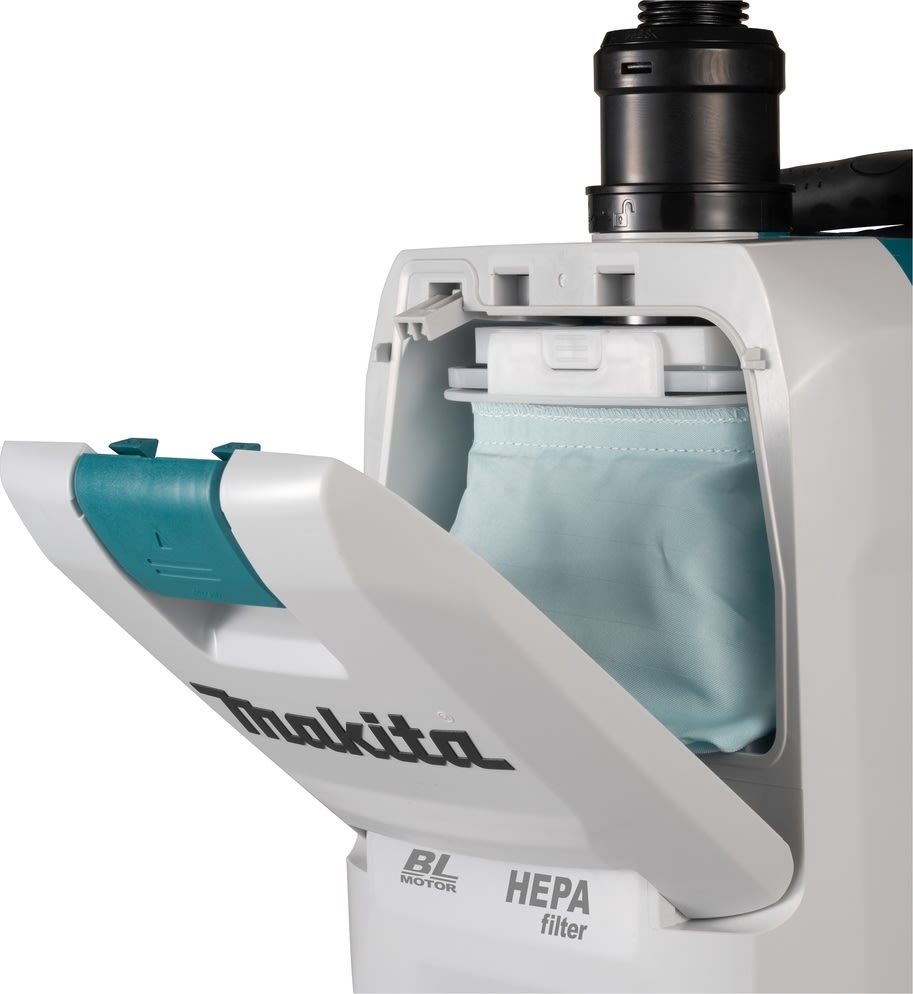 Makita Rygstøvsuger XGT 40V, 2L HEPA, VC008GZ