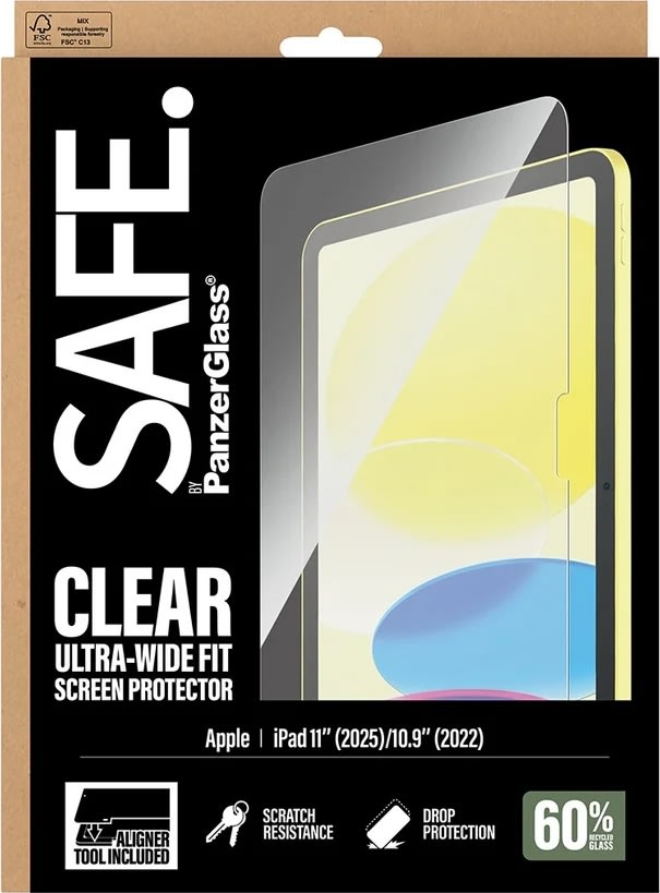 Panzerglass Safe skærmbeskyttelse iPad 11" | 10.9"