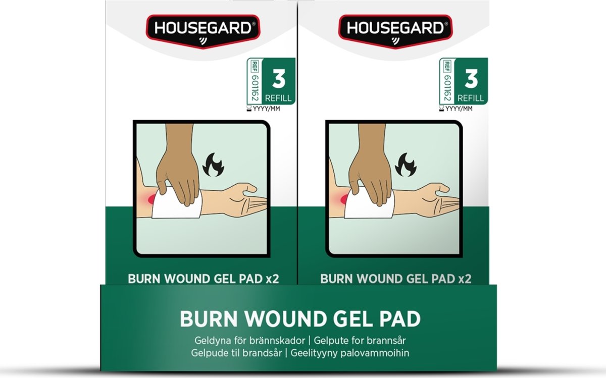 Housegard Gelkompres til forbrændinger (2-pak)