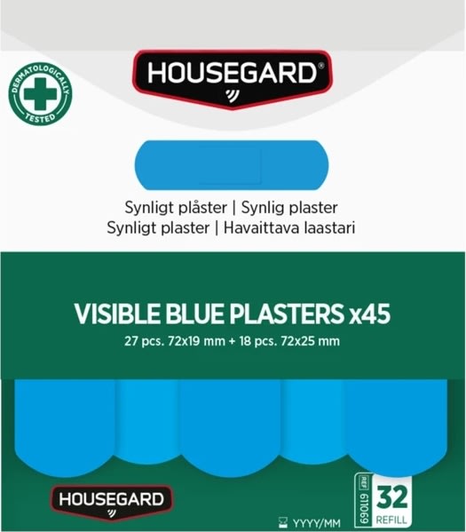 Housegard Sporbare plastre 2x45 stk