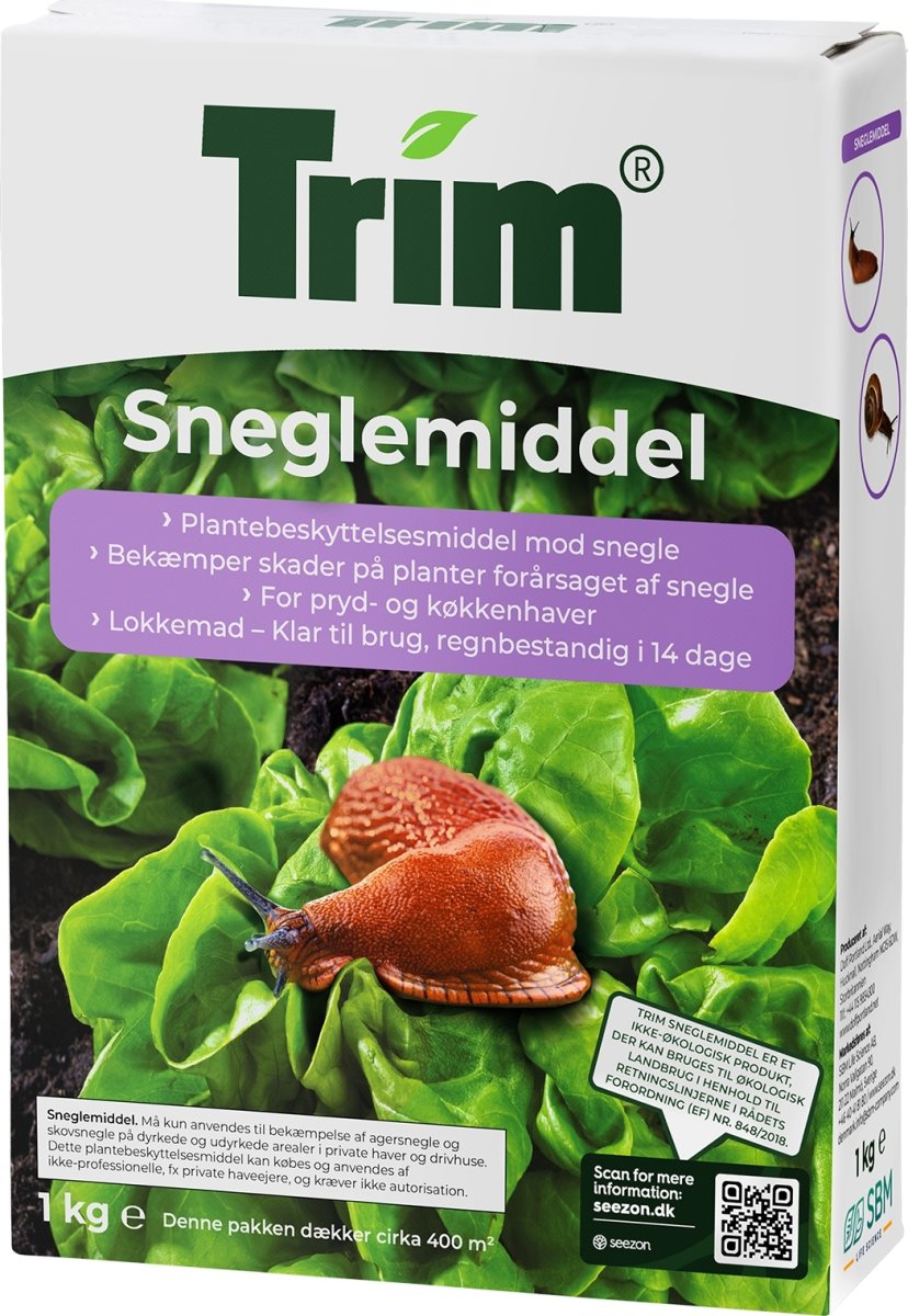 Trim Natural Slug&Snail Sneglemiddel, 1 kg.