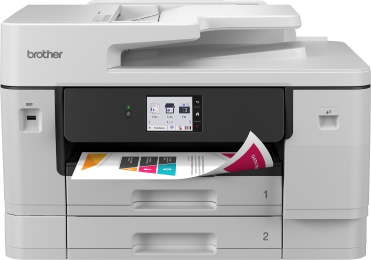 Brother Inkjetprinter, trådløs, alt i en, A3